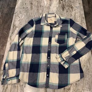 Hollister button-down flannel